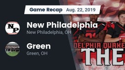 Recap: New Philadelphia  vs. Green  2019