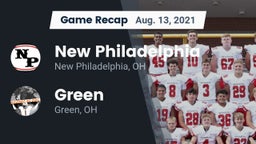 Recap: New Philadelphia  vs. Green  2021