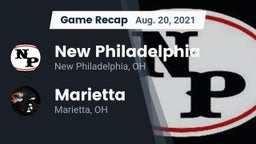 Recap: New Philadelphia  vs. Marietta  2021