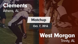 Matchup: Clements vs. West Morgan  2016