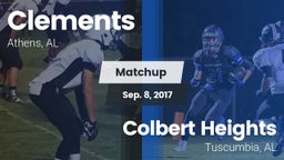 Matchup: Clements vs. Colbert Heights  2017