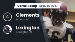 Recap: Clements  vs. Lexington  2017