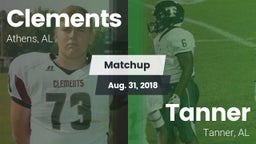 Matchup: Clements vs. Tanner  2018