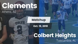 Matchup: Clements vs. Colbert Heights  2018