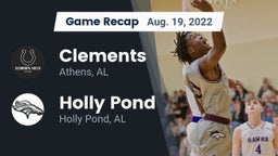Recap: Clements  vs. Holly Pond  2022