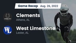Recap: Clements  vs. West Limestone  2022