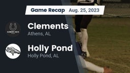 Recap: Clements  vs. Holly Pond  2023