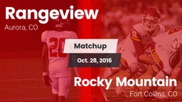 Matchup: Rangeview vs. Rocky Mountain  2016