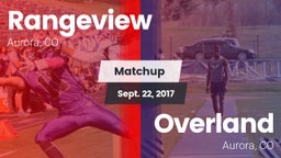Matchup: Rangeview vs. Overland  2017