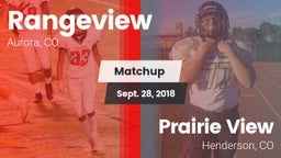 Matchup: Rangeview vs. Prairie View  2018