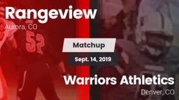 Matchup: Rangeview vs. Warriors Athletics 2019