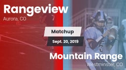 Matchup: Rangeview vs. Mountain Range  2019