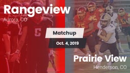 Matchup: Rangeview vs. Prairie View  2019