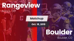 Matchup: Rangeview vs. Boulder  2019
