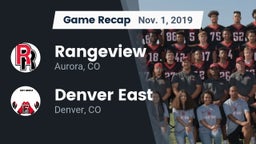 Recap: Rangeview  vs. Denver East  2019