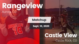 Matchup: Rangeview vs. Castle View  2020