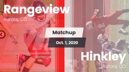 Matchup: Rangeview vs. Hinkley  2020