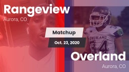 Matchup: Rangeview vs. Overland  2020
