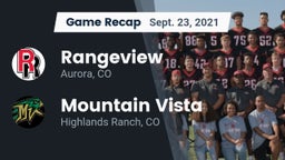 Recap: Rangeview  vs. Mountain Vista  2021