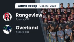 Recap: Rangeview  vs. Overland  2021