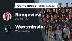 Recap: Rangeview  vs. Westminster  2022