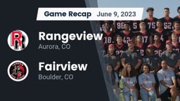 Recap: Rangeview  vs. Fairview  2023