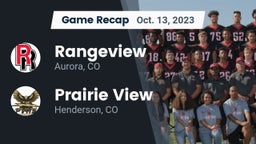 Recap: Rangeview  vs. Prairie View  2023