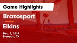 Brazosport  vs Elkins  Game Highlights - Dec. 3, 2019