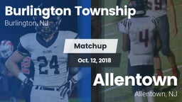 Matchup: Burlington Township vs. Allentown  2018