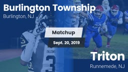 Matchup: Burlington Township vs. Triton  2019