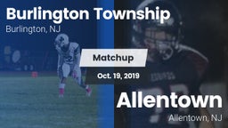 Matchup: Burlington Township vs. Allentown  2019
