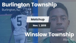 Matchup: Burlington Township vs. Winslow Township  2019