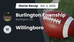 Recap: Burlington Township  vs. Willingboro 2020