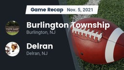 Recap: Burlington Township  vs. Delran  2021