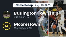 Recap: Burlington Township  vs. Moorestown  2023
