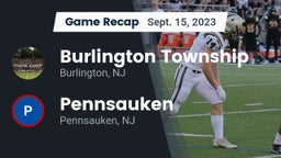 Recap: Burlington Township  vs. Pennsauken  2023