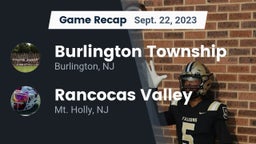 Recap: Burlington Township  vs. Rancocas Valley  2023