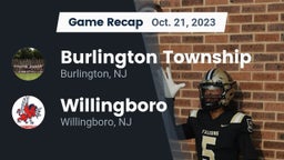 Recap: Burlington Township  vs. Willingboro  2023