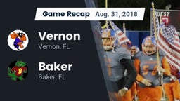 Recap: Vernon  vs. Baker  2018