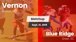 Matchup: Vernon vs. Blue Ridge  2018