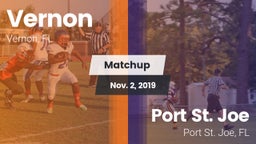 Matchup: Vernon vs. Port St. Joe  2019