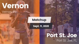 Matchup: Vernon vs. Port St. Joe  2020