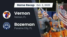 Recap: Vernon  vs. Bozeman  2020