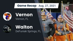 Recap: Vernon  vs. Walton  2021