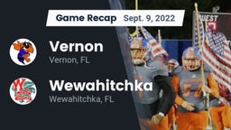 Recap: Vernon  vs. Wewahitchka  2022