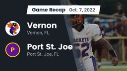 Recap: Vernon  vs. Port St. Joe  2022