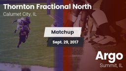 Matchup: Thornton Fractional  vs. Argo  2017