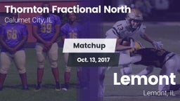 Matchup: Thornton Fractional  vs. Lemont  2017