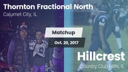 Matchup: Thornton Fractional  vs. Hillcrest  2017