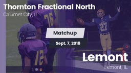 Matchup: Thornton Fractional  vs. Lemont  2018